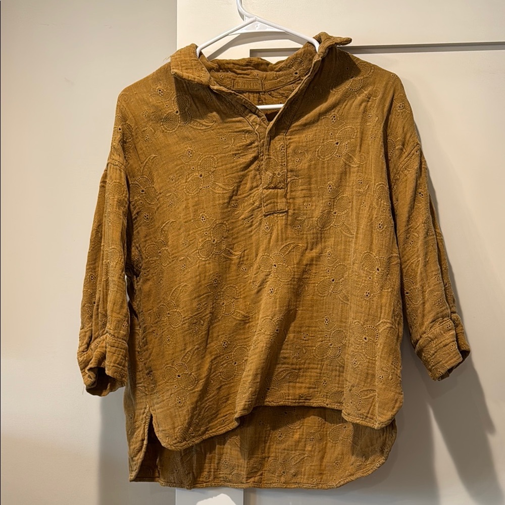 CP Shades Mustard Blouse